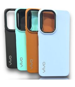 Mobile Covers - Ring Soft Touch With Logo Case - Vivo X90 (5G)