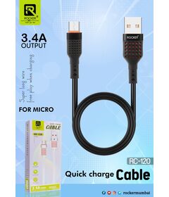 Micro USB 3.4 Amp Quick Data Charging Cable