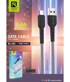 Type C 3.4 Amp Anti-Knotted Charging Cable