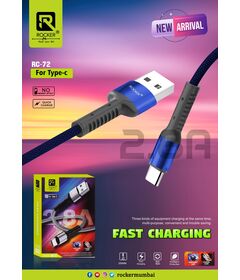 Type C 2.8 Amp Fast Sync Data Charging Cable