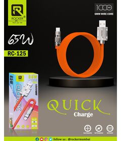 Type C 65W Quick Data Charging Cable