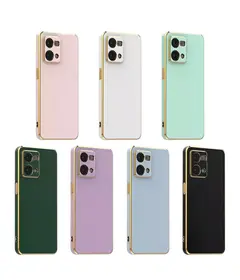 Mobile Covers - 6D Golden Crome - Infinix Hot 10 Play