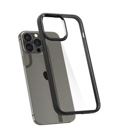 Mobile Covers - Spigen Side Black Case - iPhone 13 Pro Max