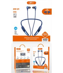100 Hours Noise Reduction Wireless Neckband